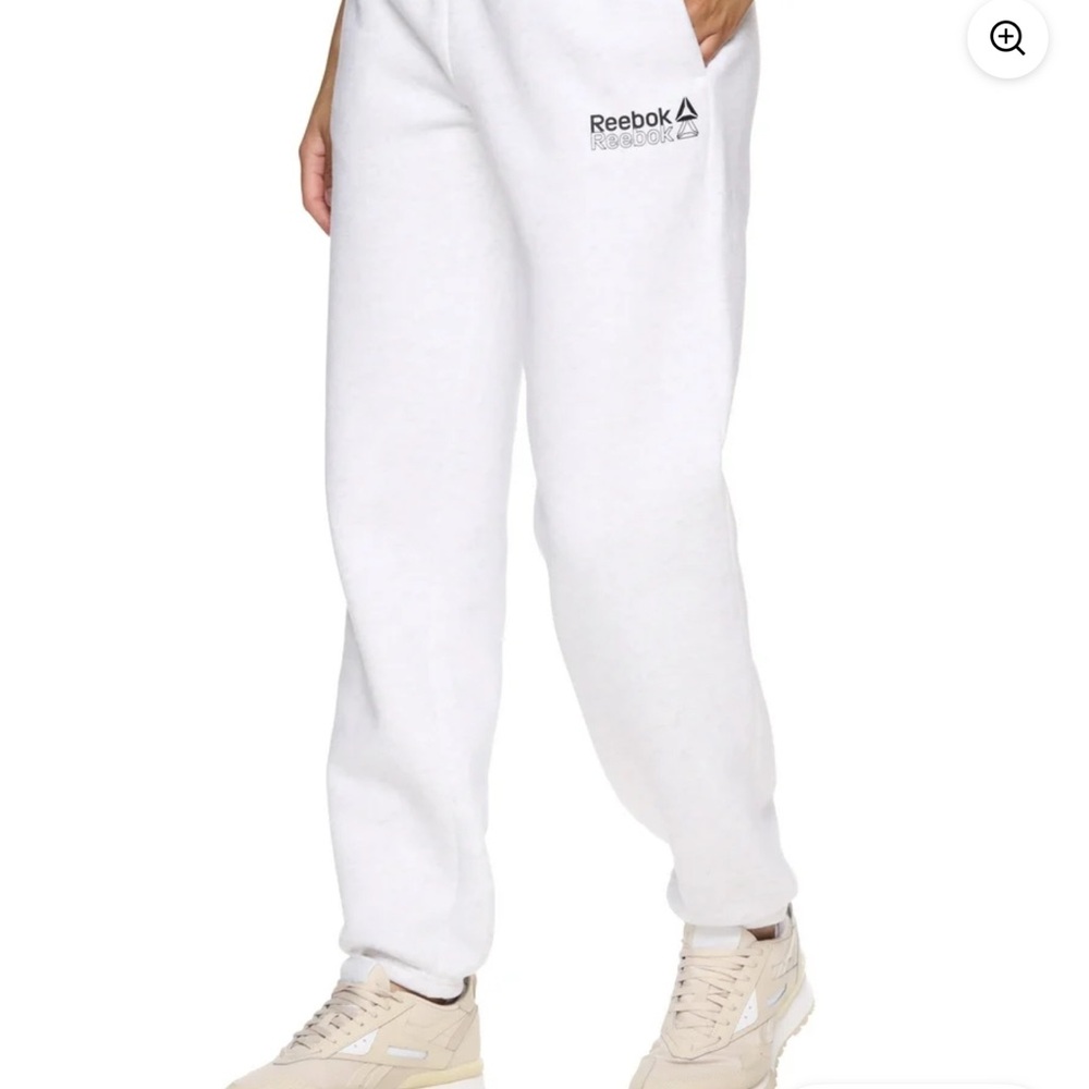 Reebok Classic White Joggers